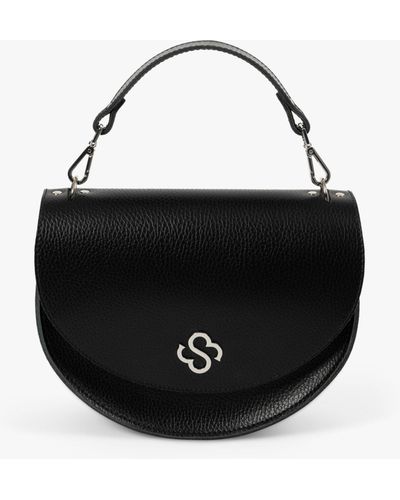 Cambridge Satchel Company The Kate Leather Crossbody Bag - Black