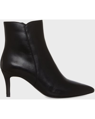 Hobbs Fran Leather Block Heel Chelsea Boots in Brown Lyst UK