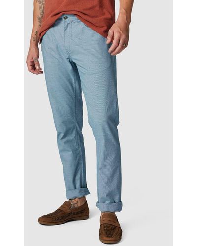 Rodd & Gunn Fabric Straight Fit Long Leg Jeans - Blue