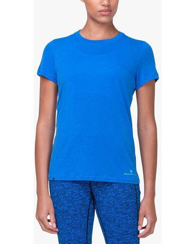Ronhill Relaxed Versatile T-shirt - Blue