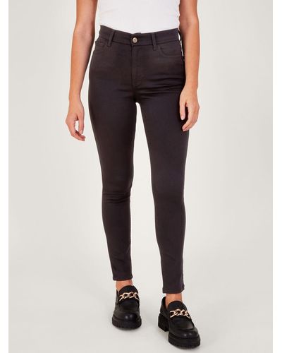 Azura Premium Short-Length Jeans Black, Pants & Leggings