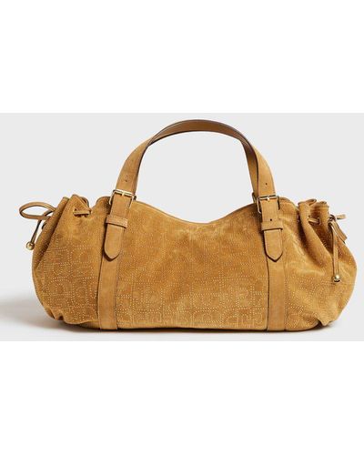 Gerard Darel Le 24h Leather Handbag - Brown