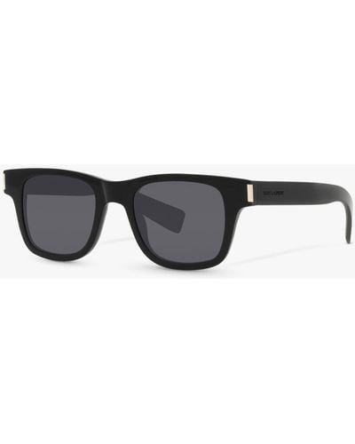 Saint Laurent Ys000429 Rectangular Sunglasses - Grey