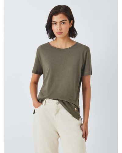 Armor Lux Side Slit T-shirt - Green