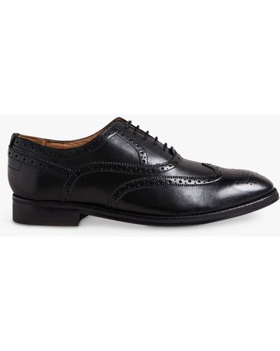 Ted Baker Amaiss Leather Brogues - Black