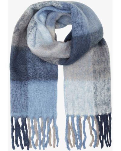 Unmade Copenhagen Nisa Wool Blend Scarf - Blue