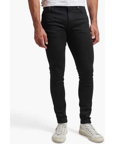 Superdry Organic Cotton Skinny Jeans - Black