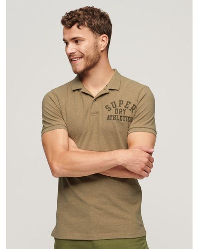 Superdry Superstate Polo Shirt - Natural