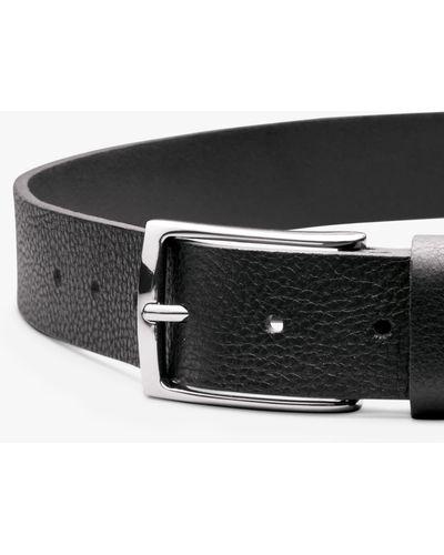 Charles Tyrwhitt Leather Chino Belt - Black
