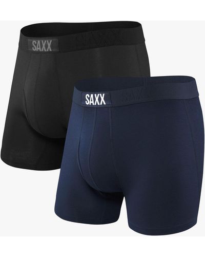 Saxx Underwear Co. Ultra Relaxed Fit Trunks - Blue