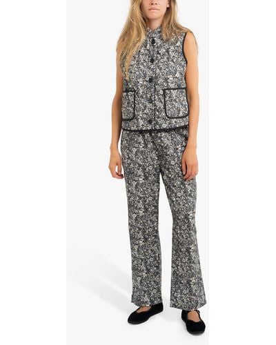 Lolly's Laundry Bill Floral Trousers - Black