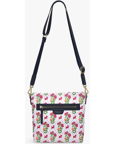 Radley Carousel Floral Crossbody Bag - White