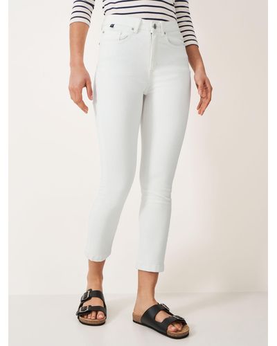 Crew Cropped Jeans - White