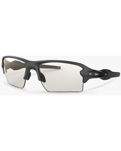 Oakley Oo9188 Flak 2.0 Xl Rectangular Sunglasses - Grey