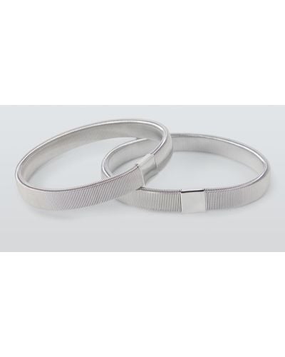 John Lewis Occasion Sleeve Armband - White
