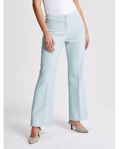 Helen Mcalinden Kelly Flared Trousers - Blue