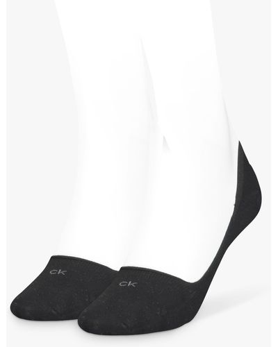 Calvin Klein Hailey No Show Socks - Black