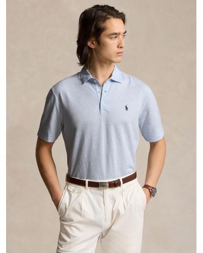 Ralph Lauren Polo Short Sleeve Polo Shirt - Blue