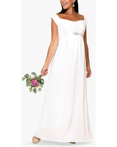 TIFFANY ROSE Sadie Maternity Wedding Dress - White