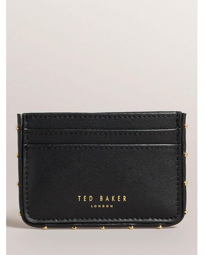 Ted Baker Kahnia Studded Edge Leather Cardholder - Black
