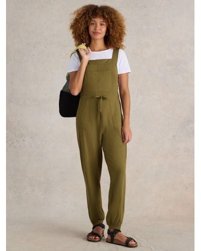 White Stuff Daphne Dungarees - Green