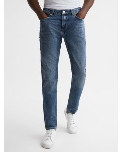 Reiss Athens Tapered Jeans - Blue