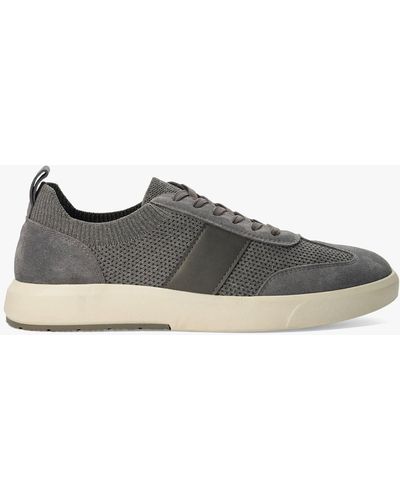 Dune Trailing Knitted Fabric Trainers - Grey