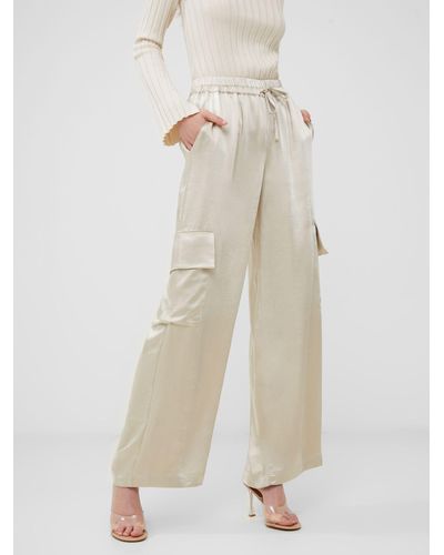 French Connection Chloetta Cargo Trousers - White