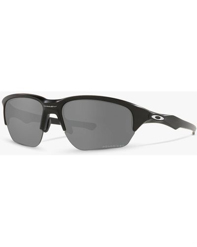 Oakley Oo9363 Flak Beta Polarised Rectangular Sunglasses - Grey