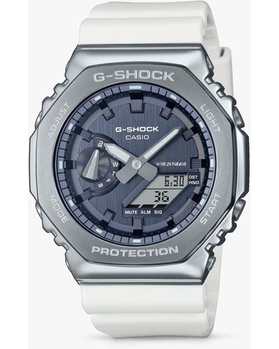G-Shock Gm-2100ws-7aer G-shock Metal Covered Resin Strap Watch - Blue