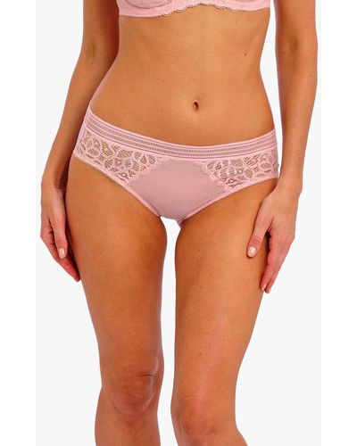Wacoal Raffiné Lace Knickers - Pink