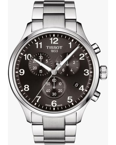 Tissot T1166171105701 Chrono Xl Classic Chronograph Date Bracelet Strap Watch - Multicolour