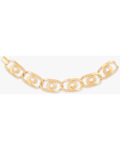 Susan Caplan Vintage Rediscovered Collection Swirl Link Chain Bracelet - Natural