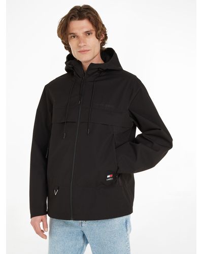 Tommy Hilfiger Tommy Jeans Tech Outdoor Chicago Jacket - Black