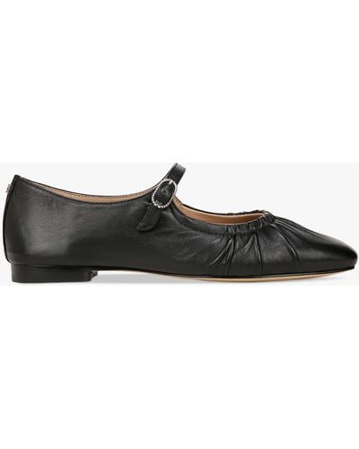 Sam Edelman Micah Leather Mary Jane Shoes - Black