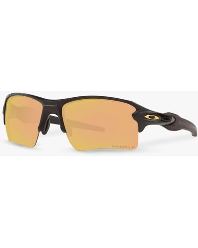 Oakley Oo9188 Flak 2.0 Xl Prizmtm Polarised Rectangular Sunglasses - Multicolour