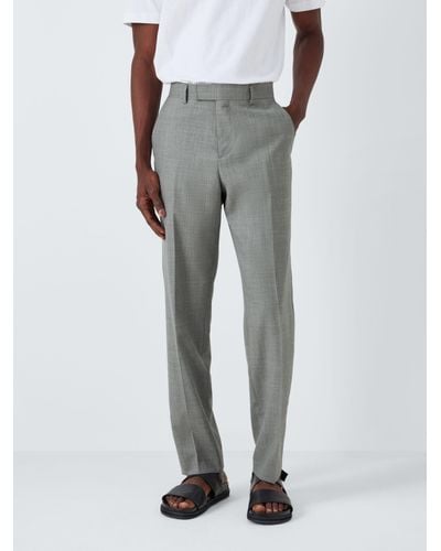 John Lewis Hanford Regular Fit Trousers - Grey