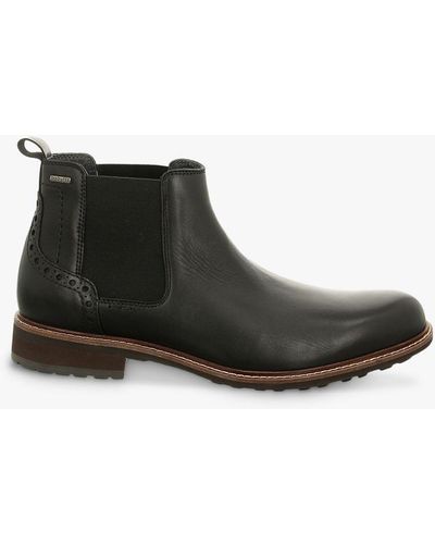 Josef Seibel Jasper 50 Leather Waterproof Chelsea Boots - Black
