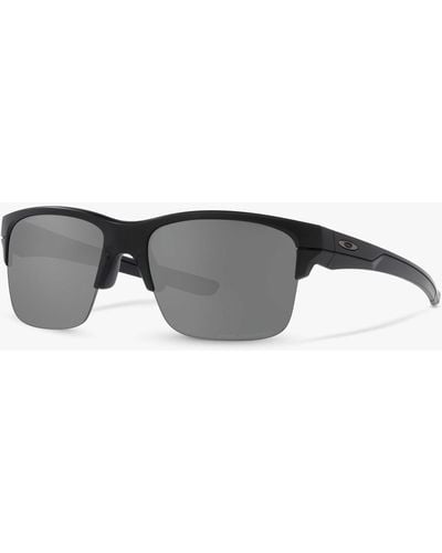 Oakley Oo9316 Thinlink Prizm Rectangular Polarised Sunglasses - Grey