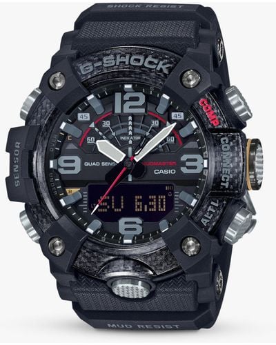 G-Shock Master Of G Mudmaster Bluetooth Day Resin Strap Watch - Black