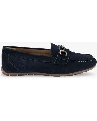 Ravel Dutton Suede Loafers - Blue