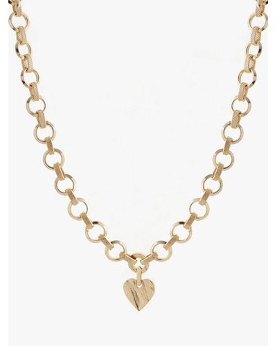 Tutti & Co Precious Heart Necklace - Natural