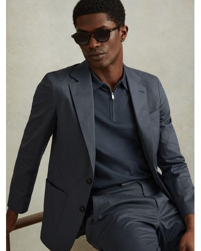 Reiss Crawford Regular Fit Suit Jacket - Grey