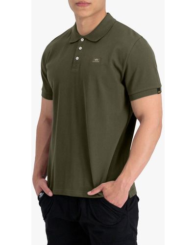Alpha Industries X-fit Polo Shirt - Green