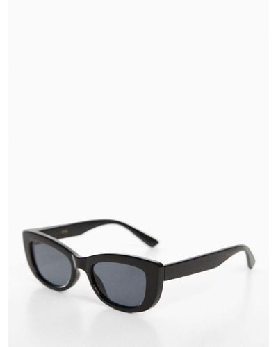 Mango Cathy Retro Style Sunglasses - Grey