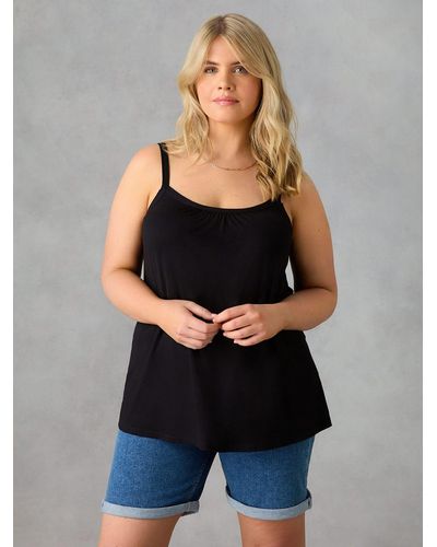 Live Unlimited Jersey A-line Cami - Black