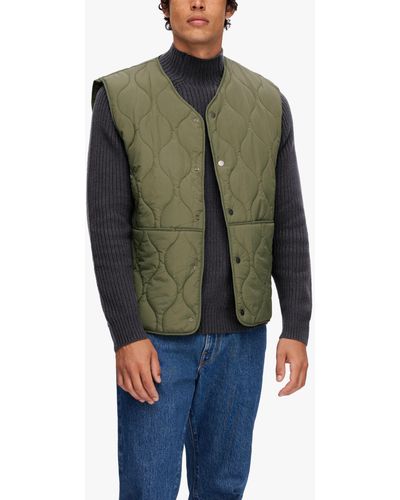 SELECTED Autumn Essential Gilet - Green