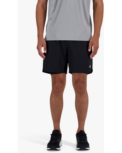 New Balance Seamless 2-in-1 Shorts - Black