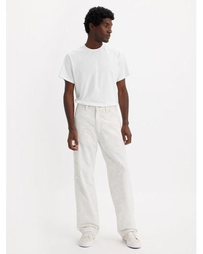 Levi's Stay Loose Carpenter Jeans - White