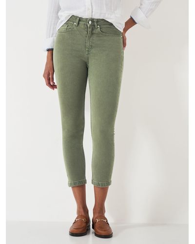 Crew Cropped Jeans - Green